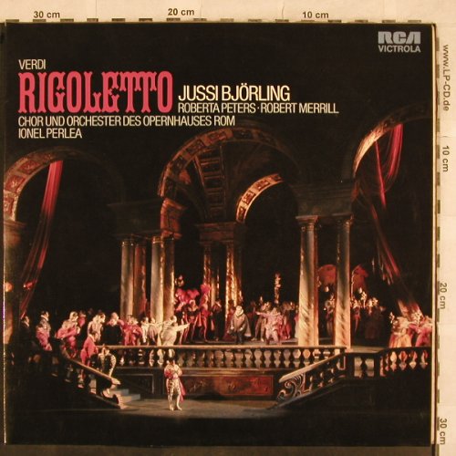 Verdi,Giuseppe: Rigoletto, Foc, RCA Victrola (VIC 6005/1-2), D, 1965 Typ: 2LP Best.-Nr.: L4726 Preis: 15,00 Euro