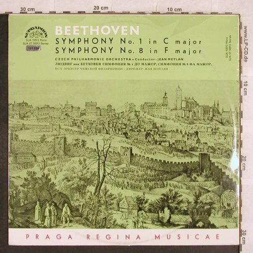 Beethoven,Ludwig van: Symphony No.1 in C major, m-/vg+, Supraphon(SUA 50513), CZ, Foc,  - LP - L4738 - 9,00 Euro