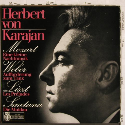 Karajan,Herbert von: Mozart/Weber/Liszt/Smetana, Orbis (76 947), D Typ: LP Best.-Nr.: L4752 Preis: 5,00 Euro