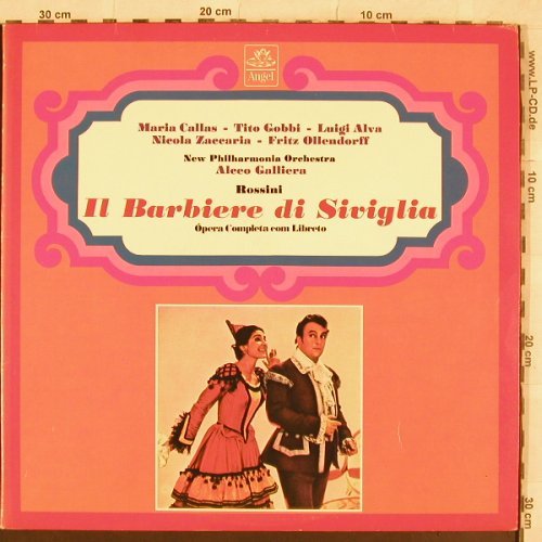 Rossini,Gioacchino: IL Barbiere di Siviglia,Foc, Angel,Promo stol (31C 163 00467/9), Brasil Typ: 3LP Best.-Nr.: L4760 Preis: 7,50 Euro