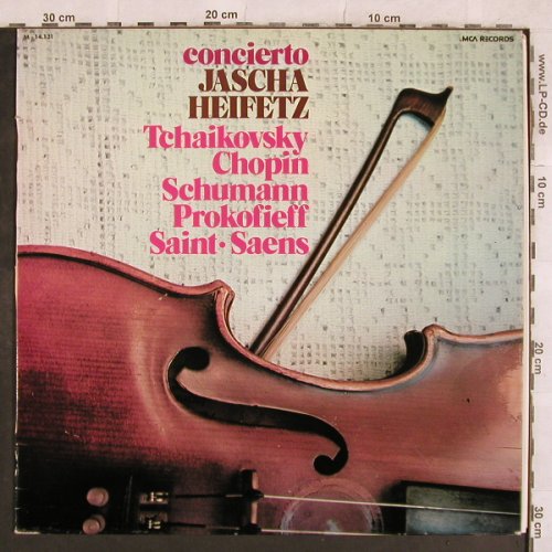 Heifetz,Jascha: Concierto-Tchaikovsky,Chopin.., MCA (M-14.131), E, 1973 Typ: LP Best.-Nr.: L4770 Preis: 9,00 Euro