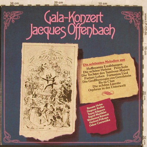 Offenbach,Jacques: Gala-Konzert, Club-Ed., Parnass(38 709 2), D, 1980 - LP - L4779 - 5,50 Euro