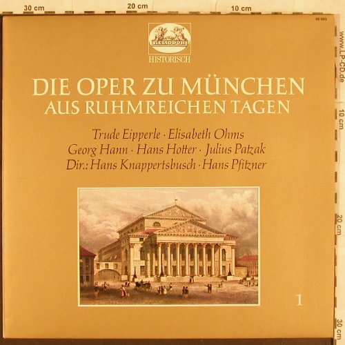 V.A.Die Oper zu München: aus ruhmreichen Tagen,11 Tr., Heliodor (88 003), D,Ri Typ: LP Best.-Nr.: L4782 Preis: 5,50 Euro