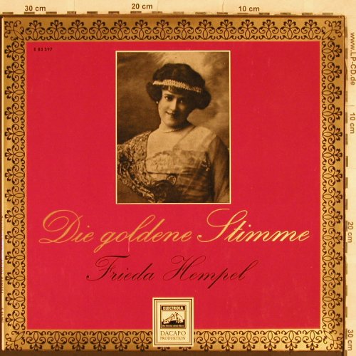 Hempel,Frieda: Die Goldene Stimme, Dacapo(E 83 397), D,  - LP - L4785 - 5,00 Euro