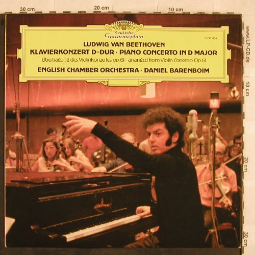 Beethoven,Ludwig van: Klavierkonzert D-Dur, D.Gr.(2530 457), D, 1974 - LP - L4809 - 12,50 Euro