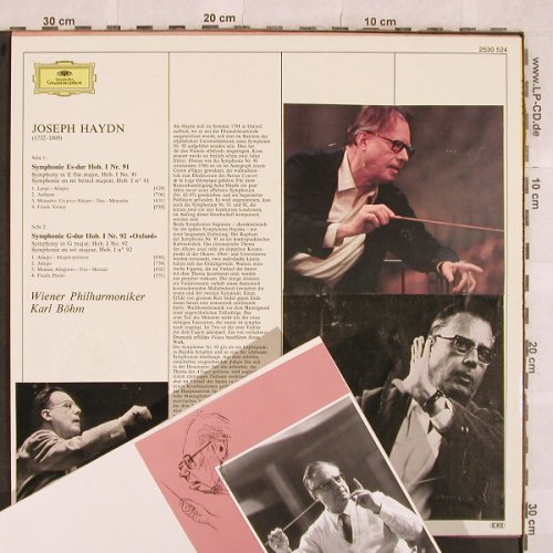 Haydn,Joseph: Sinfonien Nr.91 & 92, Oxford, STOC, Deutsche Gramophon (2530 524), D, 1975 Typ: LP Best.-Nr.: L4843 Preis: 5,00 Euro