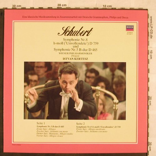 Schubert,Franz: Sinfonien Nr.5 & 8, Decca (411 367-1), D, Ri Typ: LP Best.-Nr.: L4846 Preis: 5,00 Euro