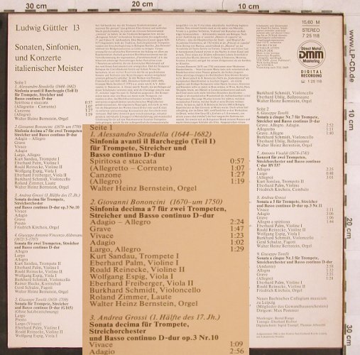 Güttler,Ludwig: 13-Sonaten,Sinfonien&Konz. Ital.M., Eterna(7 25 118), DDR, 1988 - LP - L4851 - 5,00 Euro