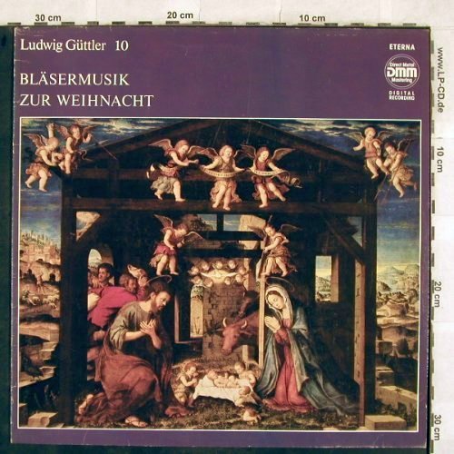 Güttler,Ludwig: 10-Bläsermusik zur Weihnacht, Eterna(7 25 089), DDR, 1988 - LP - L4854 - 5,00 Euro