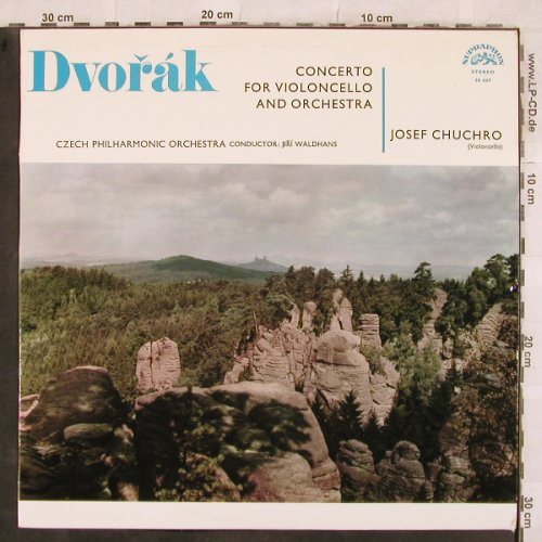 Dvorak,Antonin: Concerto for Violoncello and Orch., Supraphon (50 667), CZ. m-/vg+ Typ: LP Best.-Nr.: L4862 Preis: 5,00 Euro