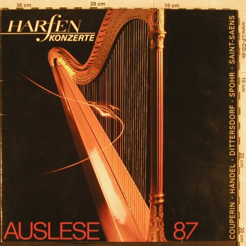 V.A.Auslese 87: Harfen Konzerte, Foc, Capriccio (G 87), D, 1987 Typ: LP Best.-Nr.: L4868 Preis: 9,00 Euro