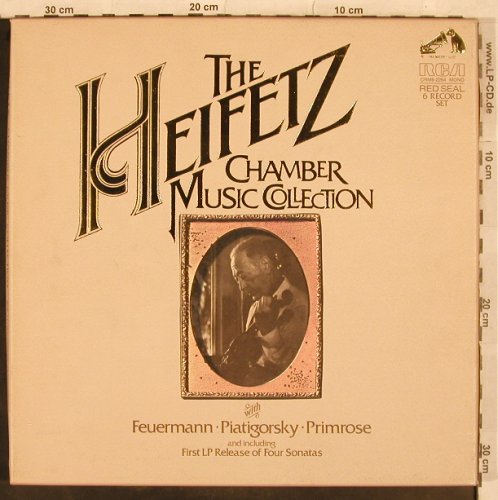 Heifetz,Jascha: Chamber Music Collection, RCA Red Seal (CRM6-2264), US, 1977 Typ: 6LP Best.-Nr.: L4877 Preis: 50,00 Euro