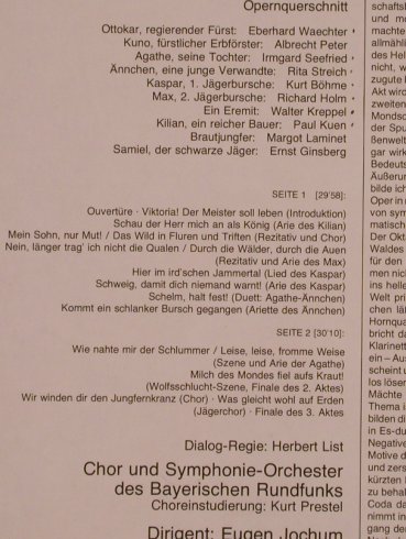 Weber,Carl Maria von: Der Freischütz-Gr.Querschnitt(60), D.Gr. Resonance(2535 280), D, 1977 - LP - L4904 - 5,00 Euro