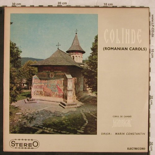 V.A.Colinde: Romanian Carols, Electrecord(ST-EXE 0308), RO,  - LP - L4908 - 9,00 Euro