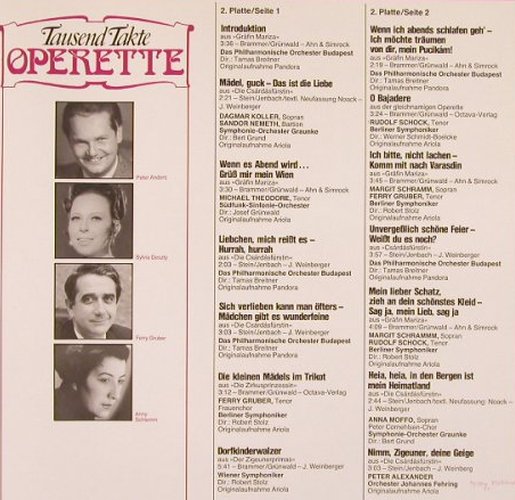 Kalman,Emmerich: Das schönste von, Foc, Marcato (91 962 1), D, Ri, 1982 Typ: 2LP Best.-Nr.: L4920 Preis: 5,00 Euro