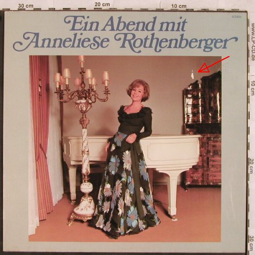 Rothenberger,Anneliese: Ein Abend mit, Club-Sonderauflage, EMI (63 984), D, m /vg+ Typ: LP Best.-Nr.: L4922 Preis: 4,00 Euro
