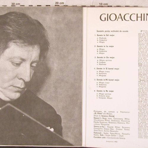 Rossini,Gioacchino: String Sonatas, Foc, Electrecord (ST-ECE 02115/16), RO, 1982 Typ: 2LP Best.-Nr.: L4936 Preis: 20,00 Euro