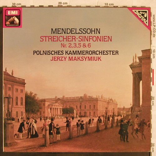 Mendelssohn-Bartholdy,Felix: Streichersymphonien Nr.2,3,5,&6, EMI(067-43 034), D, m-/vg+, 1981 - LP - L4937 - 5,00 Euro