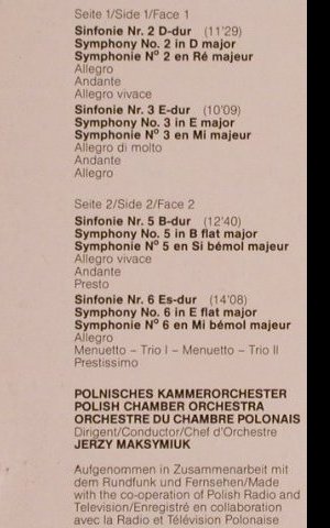 Mendelssohn-Bartholdy,Felix: Streichersymphonien Nr.2,3,5,&6, EMI(067-43 034), D, m-/vg+, 1981 - LP - L4937 - 5,00 Euro
