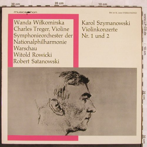 Szymanowski,Karol: Violinkonzerte Nr.1 & 2, Musicaphon(BM 30 SL 1406), D,  - LP - L4944 - 9,00 Euro