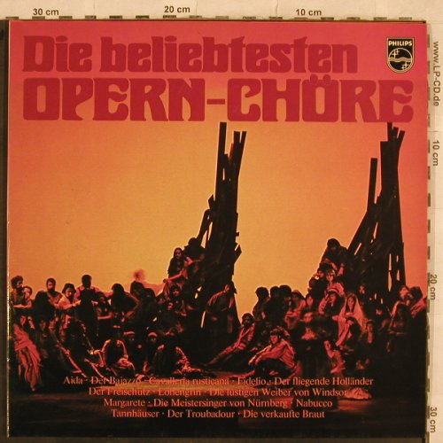 V.A.Die Beliebtesten Opernchöre: TTroubadur, Nabucco...19 Tr, Foc, Philips (6701 051), D Typ: 2LP Best.-Nr.: L4947 Preis: 4,00 Euro