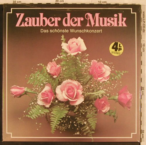 V.A.Zauber der Musik: 36 Tr, Box, FS-New, Delta(DK 29001), D,  - 4LP - L4948 - 7,50 Euro