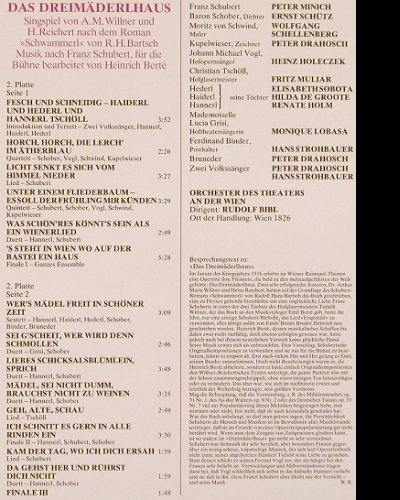 Raymond,Fred / Schubert & Bert: Saison in Salzburg / Das Dreimädelh, Marcato(29 070 0), D,  - 2LP - L4950 - 5,00 Euro