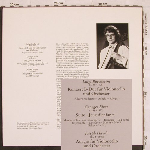 Boccherini,Luigi / Bizet / Haydn: Cello Konzert b-dur/Jeux d'enfants, Teldec(66.23 167-01), D,  - LP - L4966 - 7,50 Euro