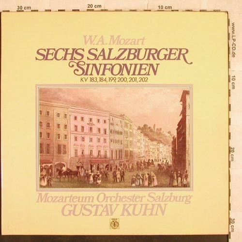 Mozart,Wolfgang Amadeus: Sechs Salzburger Sinfonien,Foc, Orbis (34 633 8), D Typ: 2LP Best.-Nr.: L4993 Preis: 7,50 Euro