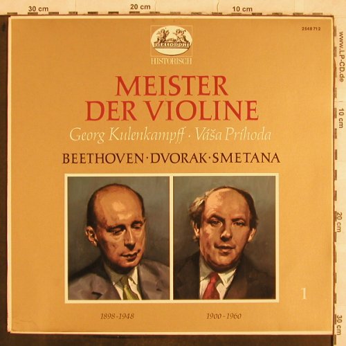 V.A.Meister der Violine: Beethoven,Dvorak,Smetana, Heliodor(2548 712), D, 1965 - LP - L5021 - 7,50 Euro