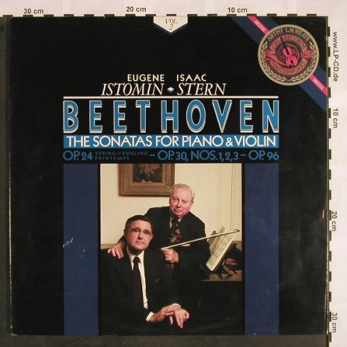 Beethoven,Ludwig van: The Sonatas for Piano&Violin, Vol.2, CBS(12M 39681), NL, m-/vg+, 1986 - 2LP - L5096 - 9,00 Euro