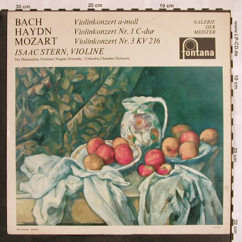 Stern,Isaac: J.S.Bach,Haydn,Mozart-Violinkonzert, Fontana, m-/vg+(697 203 EL), D, Mono,  - LP - L5097 - 9,00 Euro