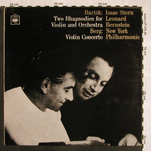 Bartok,Bela / Berg: Two Rhapsodies for Violin&Orch., CBS(72 070 SBRG), UK, m-/vg+,  - LP - L5106 - 9,00 Euro