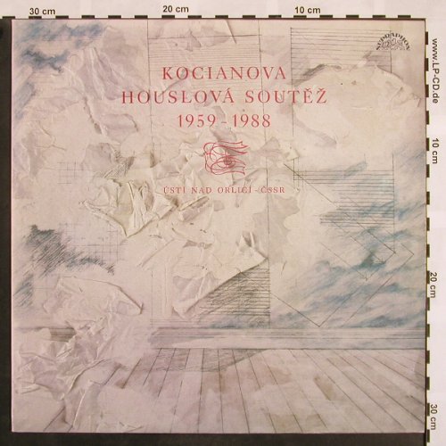 V.A.Kocianova Houslova Soutez: 1959-1988 - Usti Nad Orlici-CSSR, Supraphon (11 0327-1 111), CZ, 1988 Typ: LP Best.-Nr.: L5111 Preis: 9,00 Euro
