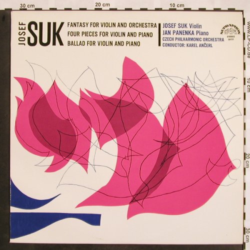 Suk,Josef: Fantasy for violin&Orch., Supraphon(50 777), CZ,  - LP - L5119 - 7,50 Euro