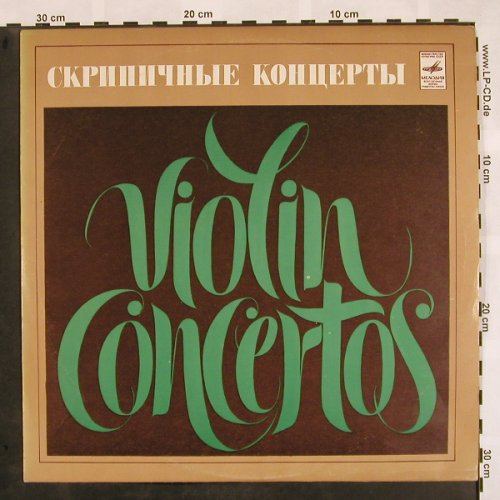 Mozart,Wolfgang Amadeus/Strawinsky: Violin Concertos, Melodia(33C 013725--6), UDSSR,  - LP - L5144 - 7,50 Euro