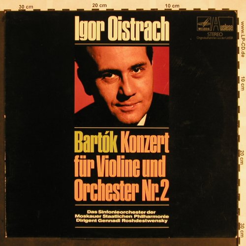 Bartok,Bela: Konzert für Violine und Orchester, Melodia Auslese(80 552 ZK), D,vg+/m-,  - LP - L5158 - 5,50 Euro