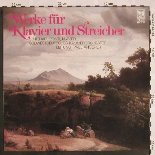 Ponti,Michael: Werke für Klavier u. Streicher, FSM (FSM 53 033), D, 1978 Typ: LP Best.-Nr.: L5160 Preis: 7,50 Euro