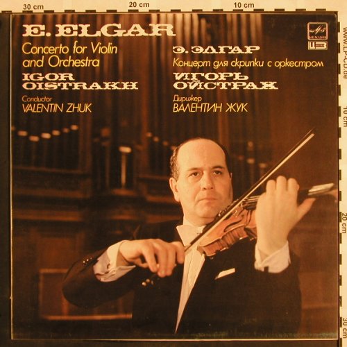 Elgar,Edward: Concerto for Violin and Orch., Melodia(A10 00123 002), UDSSR, 1985 - LP - L5173 - 7,50 Euro