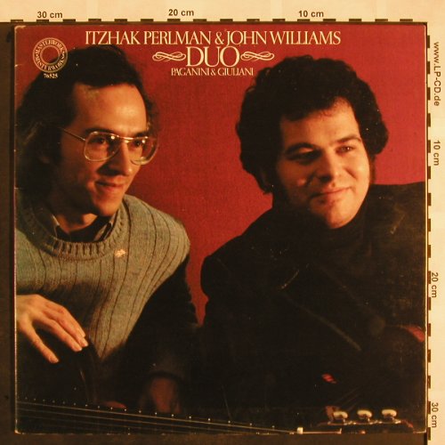 Perlman,Itzhak & John Williams: Duo- Paganini & Giuliani, CBS (CBS 76 525), NL,Foc, 1976 Typ: LP Best.-Nr.: L5186 Preis: 7,50 Euro