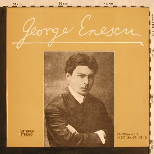 Enesco,Georges: Simfonia Nr.3 in do major, op.21, Electrecord (ST-ECE 01234), RO Typ: LP Best.-Nr.: L5195 Preis: 12,50 Euro