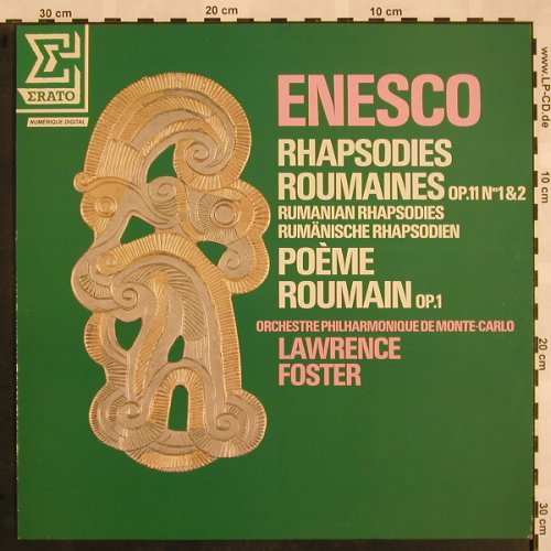 Enesco,Georges: Rapsodia Romana Nr.1,2 op.11, Erato(NUM 75179), F, 1985 - LP - L5214 - 7,50 Euro