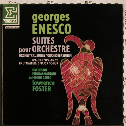 Enesco,Georges: Suites pour Orchestre, op.9, 20, Erato (NUM 75118), F, Foc, 1984 Typ: LP Best.-Nr.: L5215 Preis: 7,50 Euro