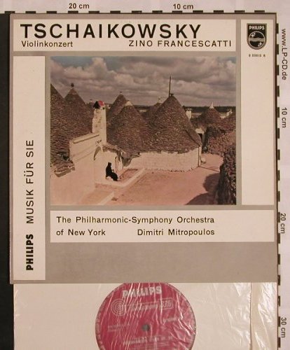 Tschaikowsky,Peter: Violinkonzert D-dur op.35, Philips(G 05615 R), NL,  - 10inch - L5228 - 7,50 Euro