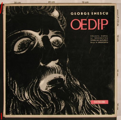 Enesco,Georges: OEDIP, Box, Electrecord (ST-ECE 0676/79), RO, m-/vg+ Typ: 4LP Best.-Nr.: L5237 Preis: 35,00 Euro