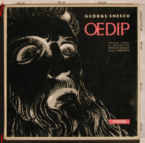 Enesco,Georges: OEDIP, Box, Electrecord(ST-ECE 0676/79), RO, m-/vg+,  - 4LP - L5237 - 35,00 Euro