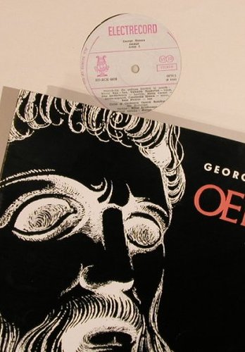 Enesco,Georges: OEDIP, Box, Electrecord (ST-ECE 0676/79), RO, m-/vg+ Typ: 4LP Best.-Nr.: L5237 Preis: 35,00 Euro