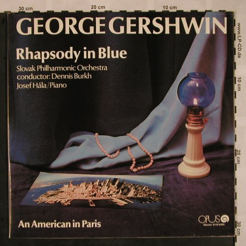 Gershwin,George: Rhapsody In Blue/AnAmerican i Paris, Opus111 (9110 0385), CZ, 1975 Typ: LP Best.-Nr.: L5239 Preis: 6,00 Euro