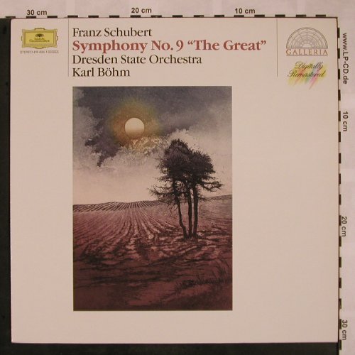 Schubert,Franz: Symphonie No.9 - The Great, D.Gr. Galleria (419 484-1), D, 1979 Typ: LP Best.-Nr.: L5240 Preis: 5,00 Euro