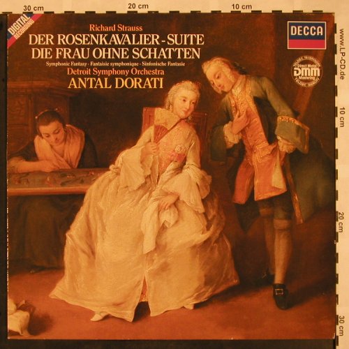 Strauss,Richard: Der Rosenkavalier-Suite/Frau o.Scha, Decca(6.43215 AZ), D, 1985 - LP - L5252 - 6,00 Euro
